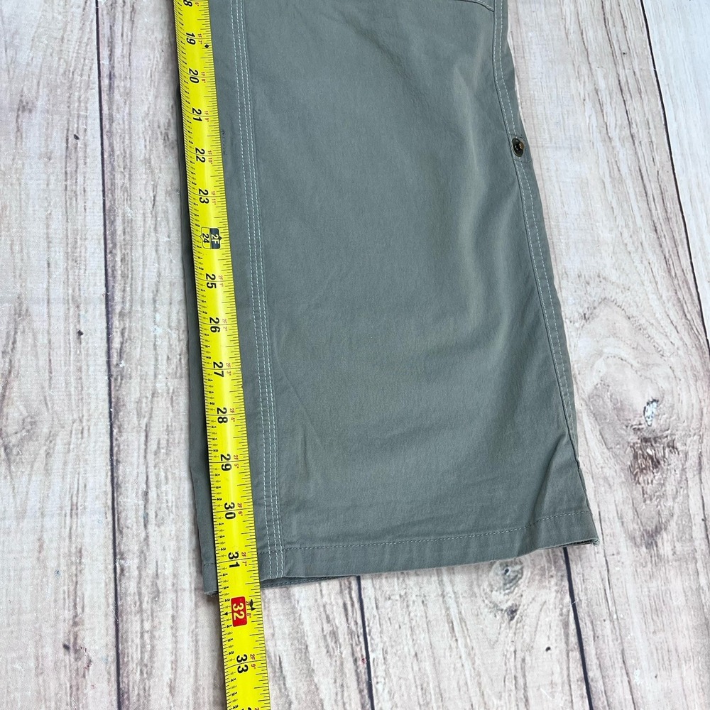 Kuhl Women's Size 10 Regular Pine Gray Roll-Up Pant Outdoor Hiking Pants #108846 - Picture 9 of 9